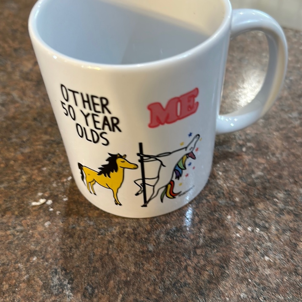 NEW JOEY Birthday Unicorn Other 50 Year Olds Coffee Cup